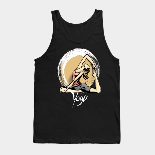 Yoga Tank Top by ProjectX23Red